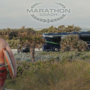 Surfing in Luxury: A Day Out with Marathon Coach 1174