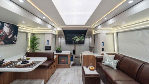 Interior of Marathon Coach 1407